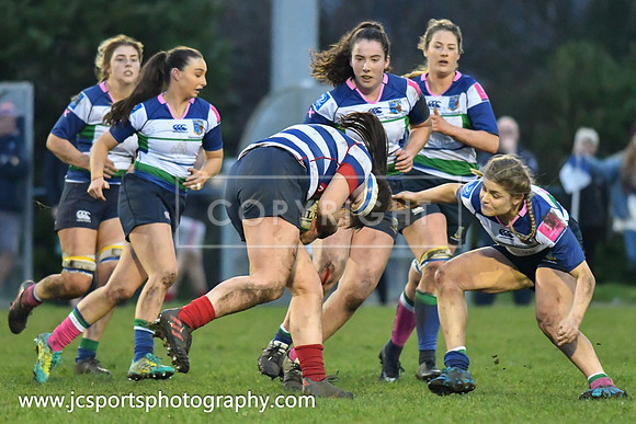 Blackrock RFC 19 Suttonians RFC 3; February 16th 2019; Womens All Ireland Cup Semifinal