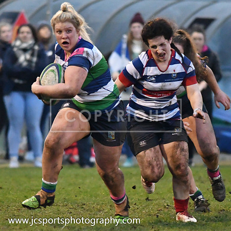 Blackrock RFC 19 Suttonians RFC 3; February 16th 2019; Womens All Ireland Cup Semifinal