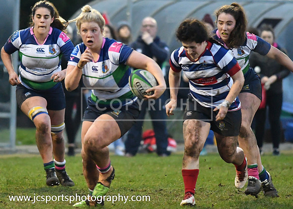 Blackrock RFC 19 Suttonians RFC 3; February 16th 2019; Womens All Ireland Cup Semifinal