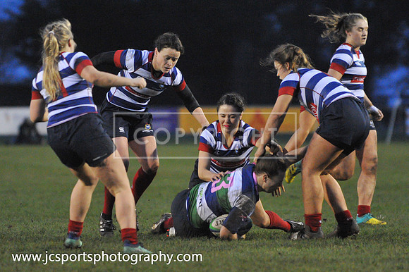 Blackrock RFC 19 Suttonians RFC 3; February 16th 2019; Womens All Ireland Cup Semifinal