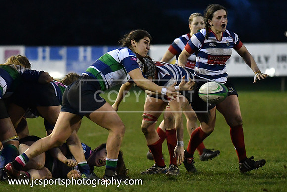 Blackrock RFC 19 Suttonians RFC 3; February 16th 2019; Womens All Ireland Cup Semifinal