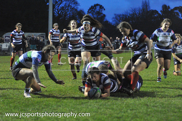 Blackrock RFC 19 Suttonians RFC 3; February 16th 2019; Womens All Ireland Cup Semifinal