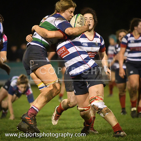 Blackrock RFC 19 Suttonians RFC 3; February 16th 2019; Womens All Ireland Cup Semifinal