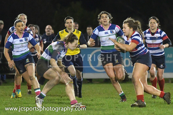 Blackrock RFC 19 Suttonians RFC 3; February 16th 2019; Womens All Ireland Cup Semifinal