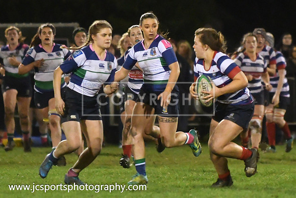 Blackrock RFC 19 Suttonians RFC 3; February 16th 2019; Womens All Ireland Cup Semifinal