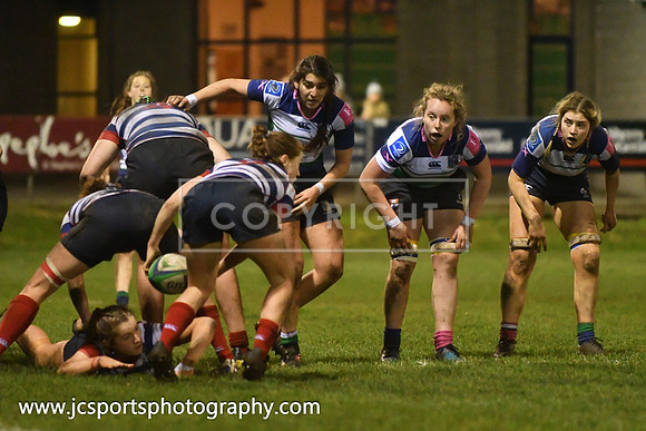 Blackrock RFC 19 Suttonians RFC 3; February 16th 2019; Womens All Ireland Cup Semifinal