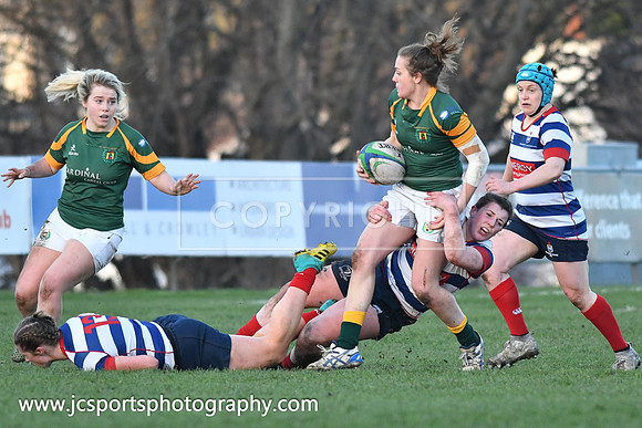 Blackrock RFC 0 Railway Union RFC 30; February 23rd 2019; Womens All Ireland League Round 12