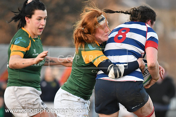 Blackrock RFC 0 Railway Union RFC 30; February 23rd 2019; Womens All Ireland League Round 12