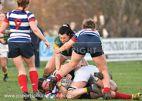 Blackrock RFC 0 Railway Union RFC 30; February 23rd 2019; Womens All Ireland League Round 12