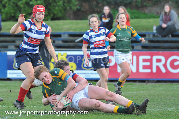 Blackrock RFC 0 Railway Union RFC 30; February 23rd 2019; Womens All Ireland League Round 12