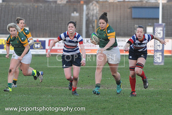 Blackrock RFC 0 Railway Union RFC 30; February 23rd 2019; Womens All Ireland League Round 12