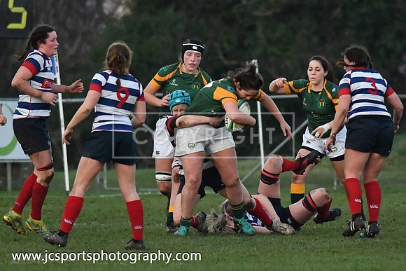 Blackrock RFC 0 Railway Union RFC 30; February 23rd 2019; Womens All Ireland League Round 12