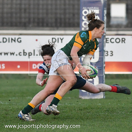 Blackrock RFC 0 Railway Union RFC 30; February 23rd 2019; Womens All Ireland League Round 12