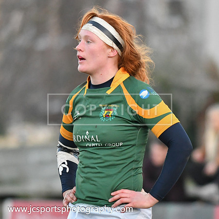 Blackrock RFC 0 Railway Union RFC 30; February 23rd 2019; Womens All Ireland League Round 12