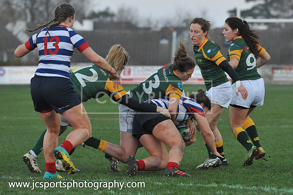 Blackrock RFC 0 Railway Union RFC 30; February 23rd 2019; Womens All Ireland League Round 12