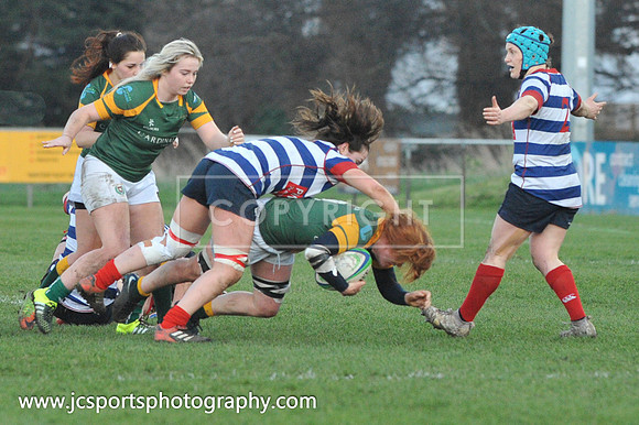 Blackrock RFC 0 Railway Union RFC 30; February 23rd 2019; Womens All Ireland League Round 12