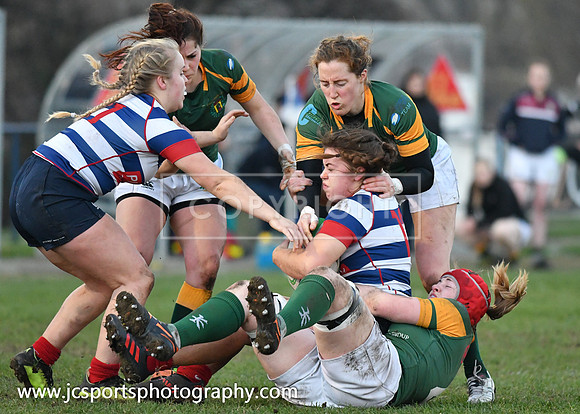Blackrock RFC 0 Railway Union RFC 30; February 23rd 2019; Womens All Ireland League Round 12