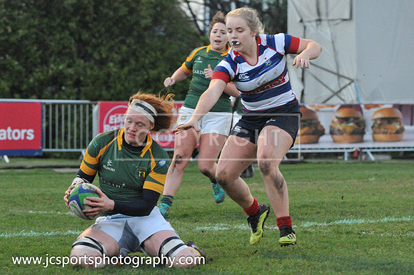 Blackrock RFC 0 Railway Union RFC 30; February 23rd 2019; Womens All Ireland League Round 12