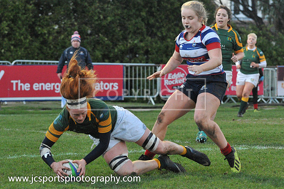 Blackrock RFC 0 Railway Union RFC 30; February 23rd 2019; Womens All Ireland League Round 12