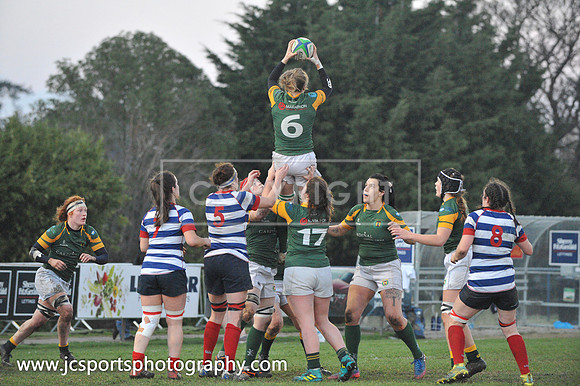 Blackrock RFC 0 Railway Union RFC 30; February 23rd 2019; Womens All Ireland League Round 12