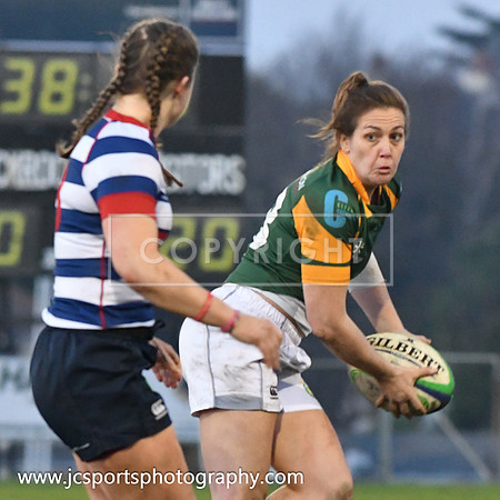 Blackrock RFC 0 Railway Union RFC 30; February 23rd 2019; Womens All Ireland League Round 12