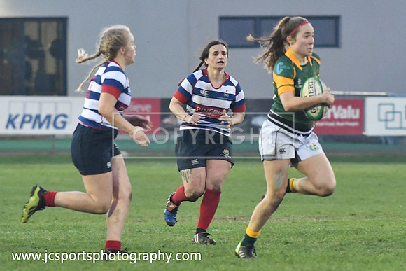 Blackrock RFC 0 Railway Union RFC 30; February 23rd 2019; Womens All Ireland League Round 12