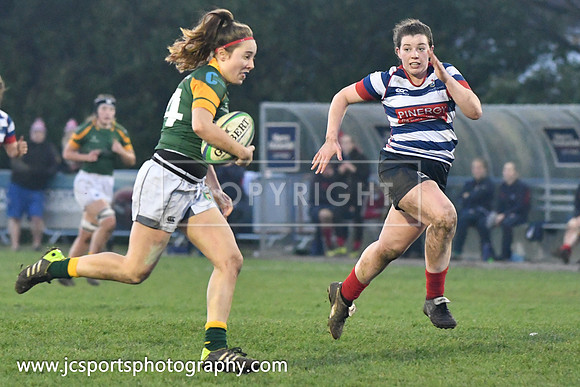 Blackrock RFC 0 Railway Union RFC 30; February 23rd 2019; Womens All Ireland League Round 12