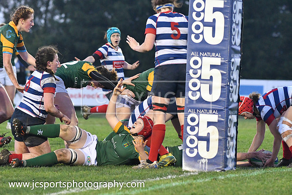 Blackrock RFC 0 Railway Union RFC 30; February 23rd 2019; Womens All Ireland League Round 12