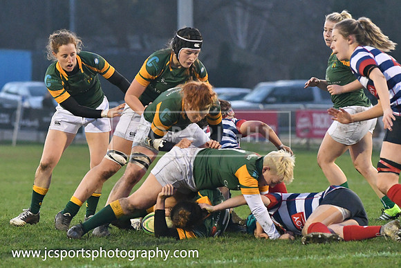 Blackrock RFC 0 Railway Union RFC 30; February 23rd 2019; Womens All Ireland League Round 12