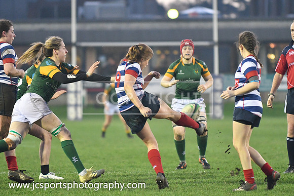 Blackrock RFC 0 Railway Union RFC 30; February 23rd 2019; Womens All Ireland League Round 12