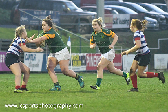 Blackrock RFC 0 Railway Union RFC 30; February 23rd 2019; Womens All Ireland League Round 12