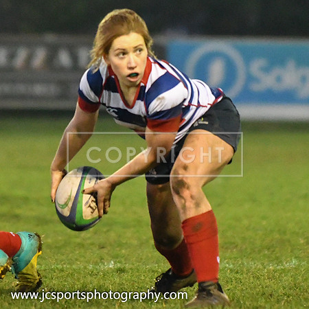 Blackrock RFC 0 Railway Union RFC 30; February 23rd 2019; Womens All Ireland League Round 12