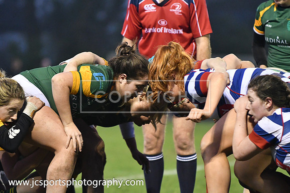 Blackrock RFC 0 Railway Union RFC 30; February 23rd 2019; Womens All Ireland League Round 12