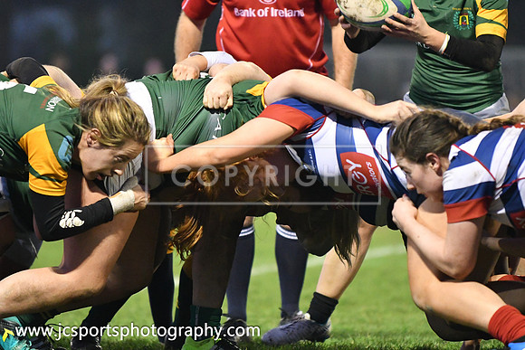 Blackrock RFC 0 Railway Union RFC 30; February 23rd 2019; Womens All Ireland League Round 12