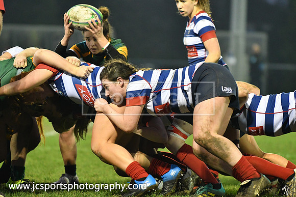 Blackrock RFC 0 Railway Union RFC 30; February 23rd 2019; Womens All Ireland League Round 12