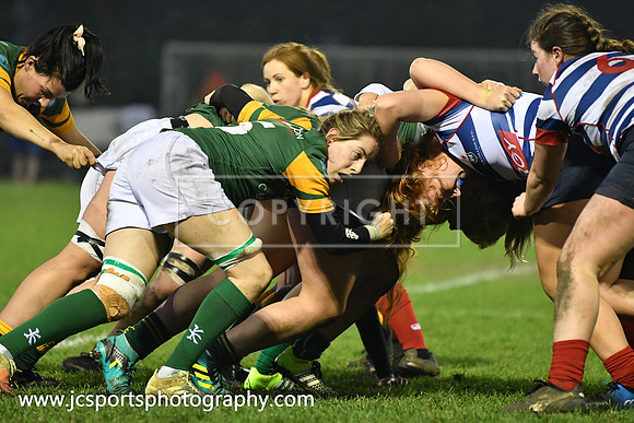 Blackrock RFC 0 Railway Union RFC 30; February 23rd 2019; Womens All Ireland League Round 12