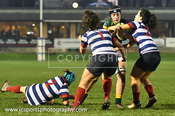 Blackrock RFC 0 Railway Union RFC 30; February 23rd 2019; Womens All Ireland League Round 12