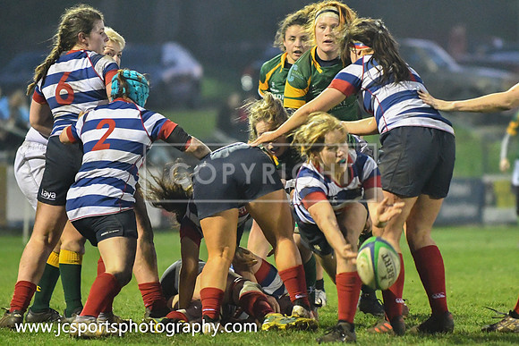 Blackrock RFC 0 Railway Union RFC 30; February 23rd 2019; Womens All Ireland League Round 12