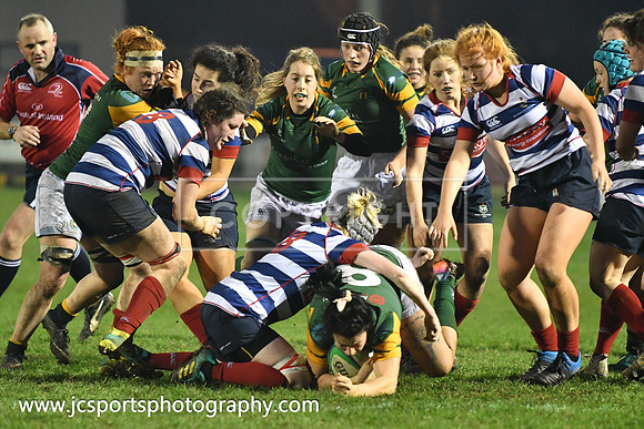 Blackrock RFC 0 Railway Union RFC 30; February 23rd 2019; Womens All Ireland League Round 12