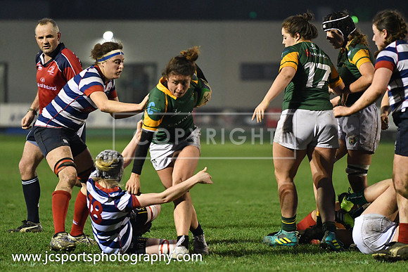 Blackrock RFC 0 Railway Union RFC 30; February 23rd 2019; Womens All Ireland League Round 12