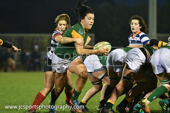 Blackrock RFC 0 Railway Union RFC 30; February 23rd 2019; Womens All Ireland League Round 12