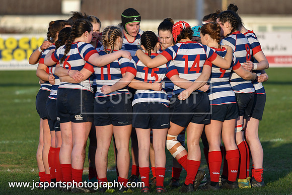 Blackrock RFC 0 Railway Union RFC 30; February 23rd 2019; Womens All Ireland League Round 12