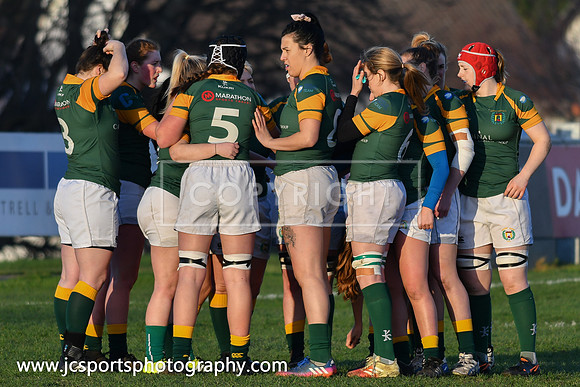Blackrock RFC 0 Railway Union RFC 30; February 23rd 2019; Womens All Ireland League Round 12