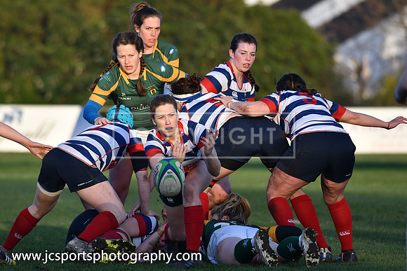 Blackrock RFC 0 Railway Union RFC 30; February 23rd 2019; Womens All Ireland League Round 12