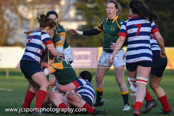Blackrock RFC 0 Railway Union RFC 30; February 23rd 2019; Womens All Ireland League Round 12