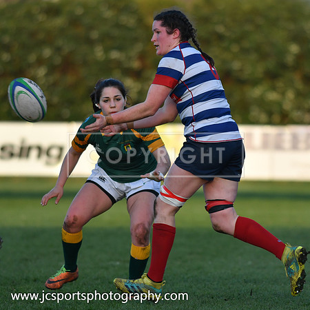 Blackrock RFC 0 Railway Union RFC 30; February 23rd 2019; Womens All Ireland League Round 12