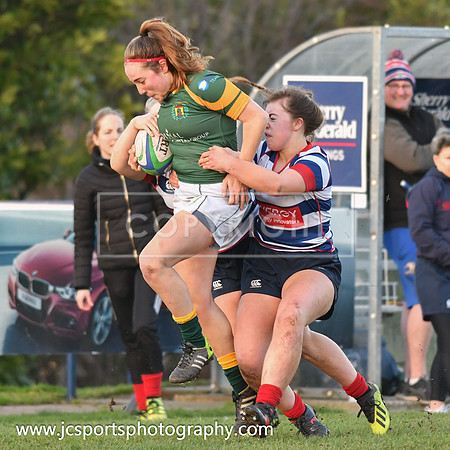 Blackrock RFC 0 Railway Union RFC 30; February 23rd 2019; Womens All Ireland League Round 12