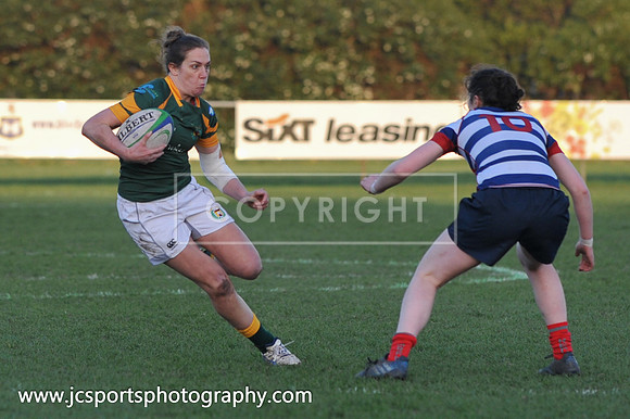 Blackrock RFC 0 Railway Union RFC 30; February 23rd 2019; Womens All Ireland League Round 12