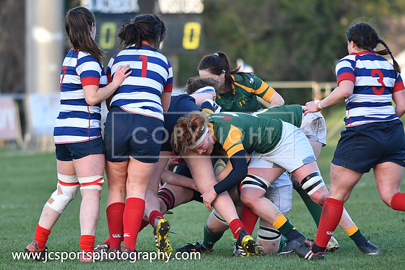 Blackrock RFC 0 Railway Union RFC 30; February 23rd 2019; Womens All Ireland League Round 12