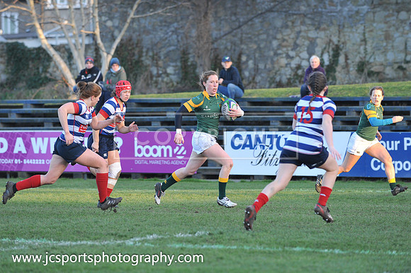 Blackrock RFC 0 Railway Union RFC 30; February 23rd 2019; Womens All Ireland League Round 12